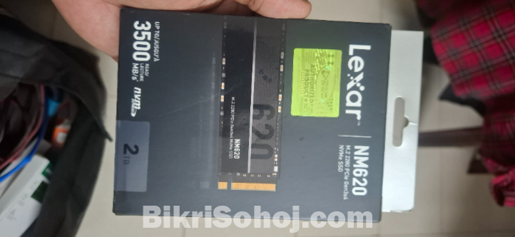 2TB & 256GB NVME SSD